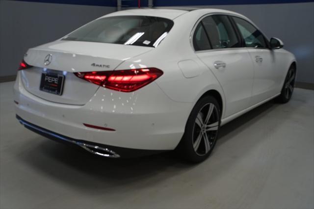 new 2025 Mercedes-Benz C-Class car, priced at $52,885