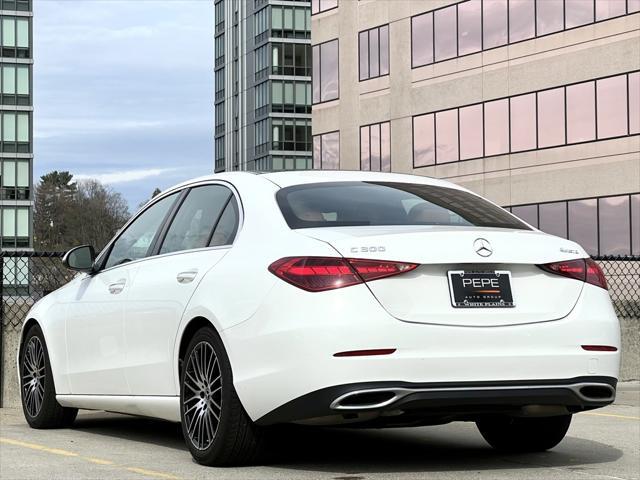 used 2022 Mercedes-Benz C-Class car, priced at $36,010
