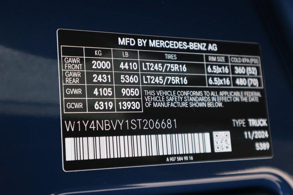 new 2025 Mercedes-Benz Sprinter 2500 car, priced at $76,599