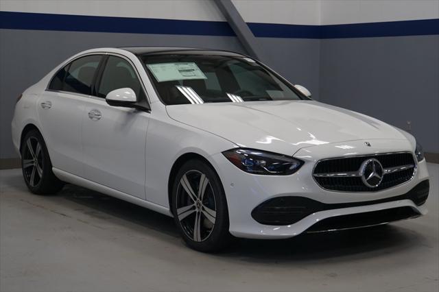 new 2025 Mercedes-Benz C-Class car, priced at $52,885