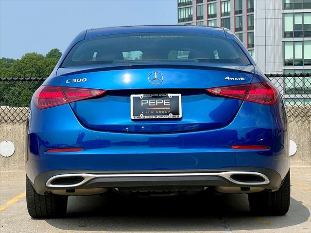 used 2022 Mercedes-Benz C-Class car, priced at $32,645