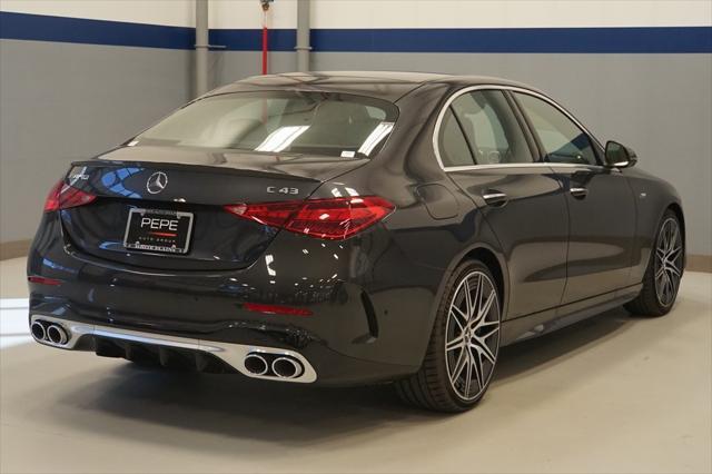 new 2024 Mercedes-Benz AMG C 43 car, priced at $77,290