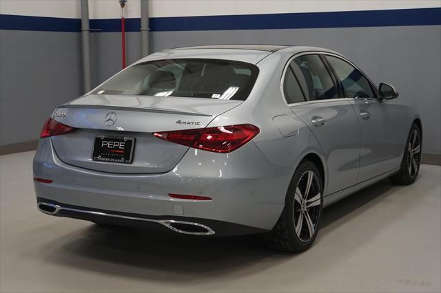 new 2025 Mercedes-Benz C-Class car, priced at $56,715