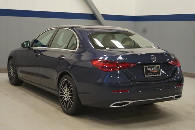 new 2025 Mercedes-Benz C-Class car, priced at $56,365