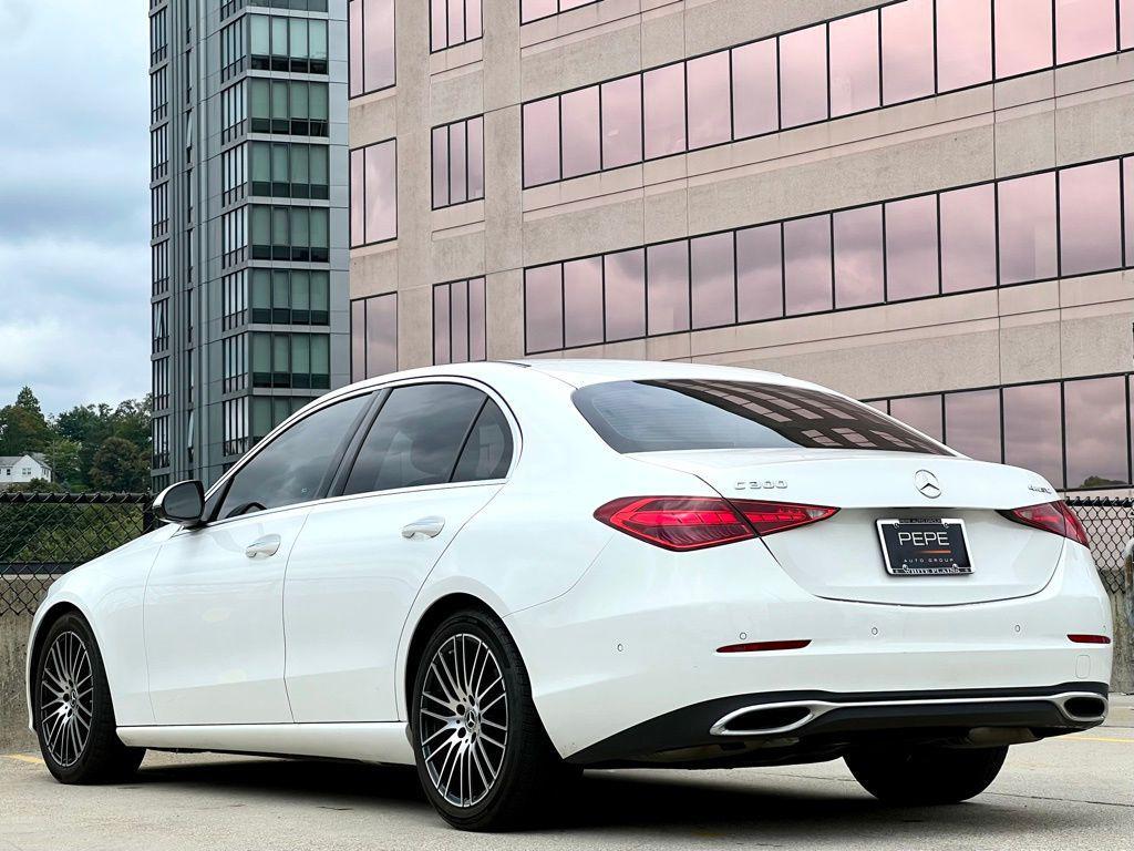 used 2022 Mercedes-Benz C-Class car, priced at $33,495