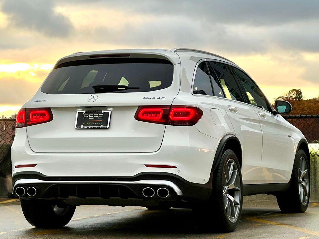 used 2022 Mercedes-Benz AMG GLC 43 car, priced at $45,495