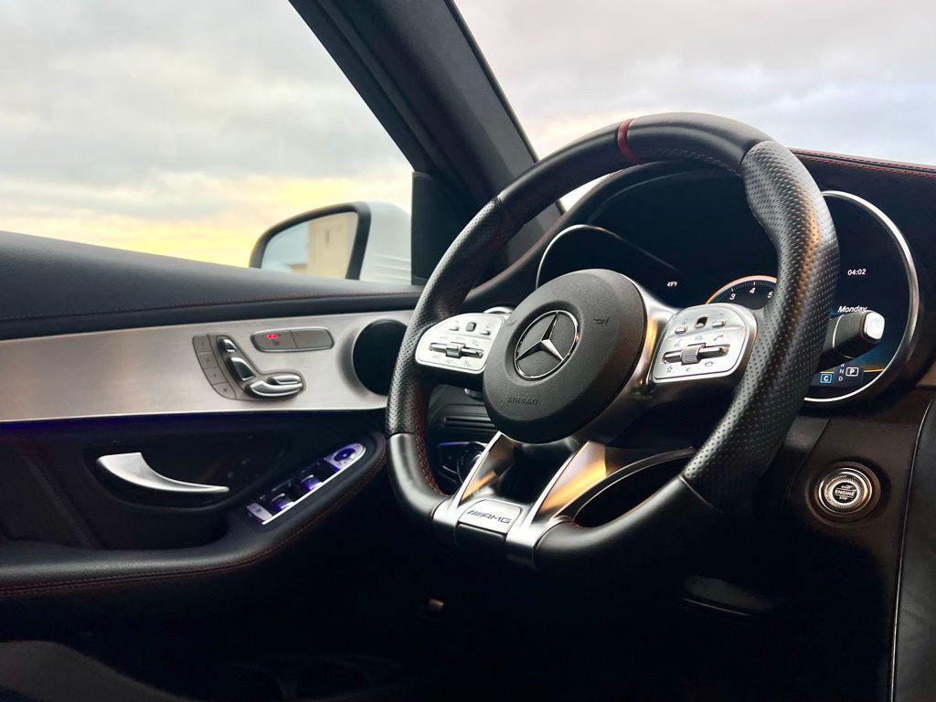 used 2022 Mercedes-Benz AMG GLC 43 car, priced at $45,495