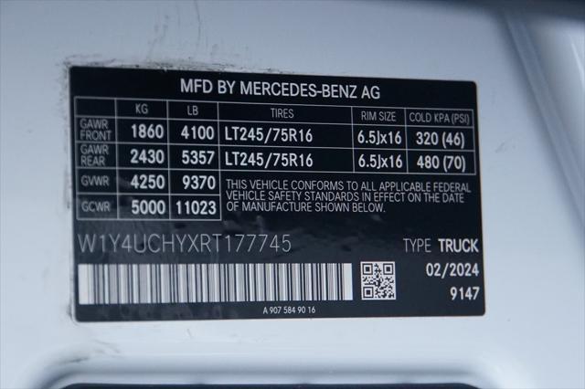 new 2024 Mercedes-Benz Sprinter 2500 car, priced at $81,184