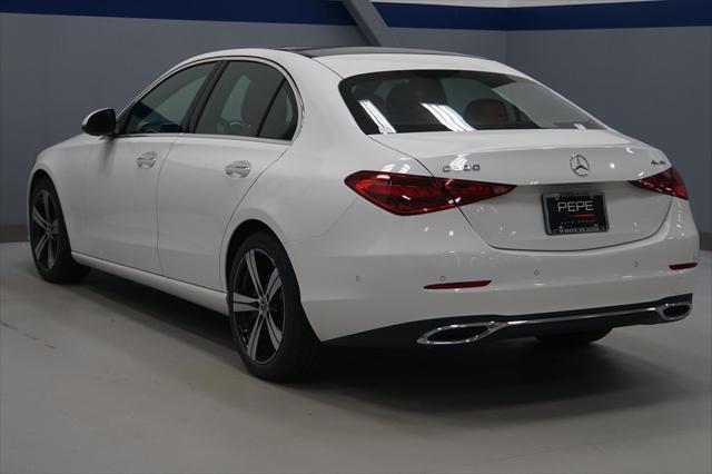 new 2025 Mercedes-Benz C-Class car, priced at $52,885