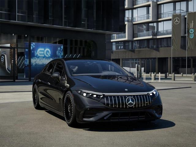 new 2025 Mercedes-Benz AMG EQS car, priced at $151,360