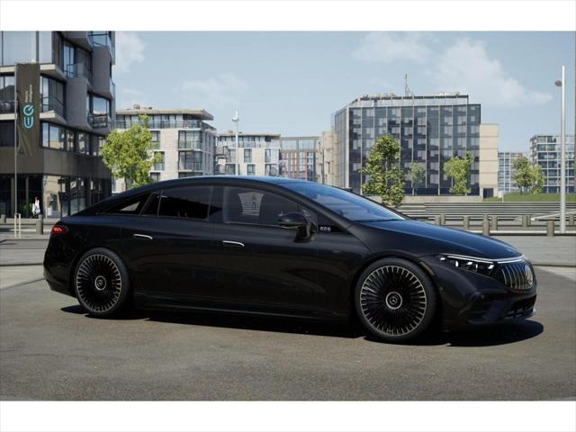 new 2025 Mercedes-Benz AMG EQS car, priced at $151,360