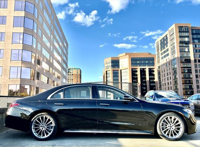 used 2021 Mercedes-Benz S-Class car, priced at $79,998