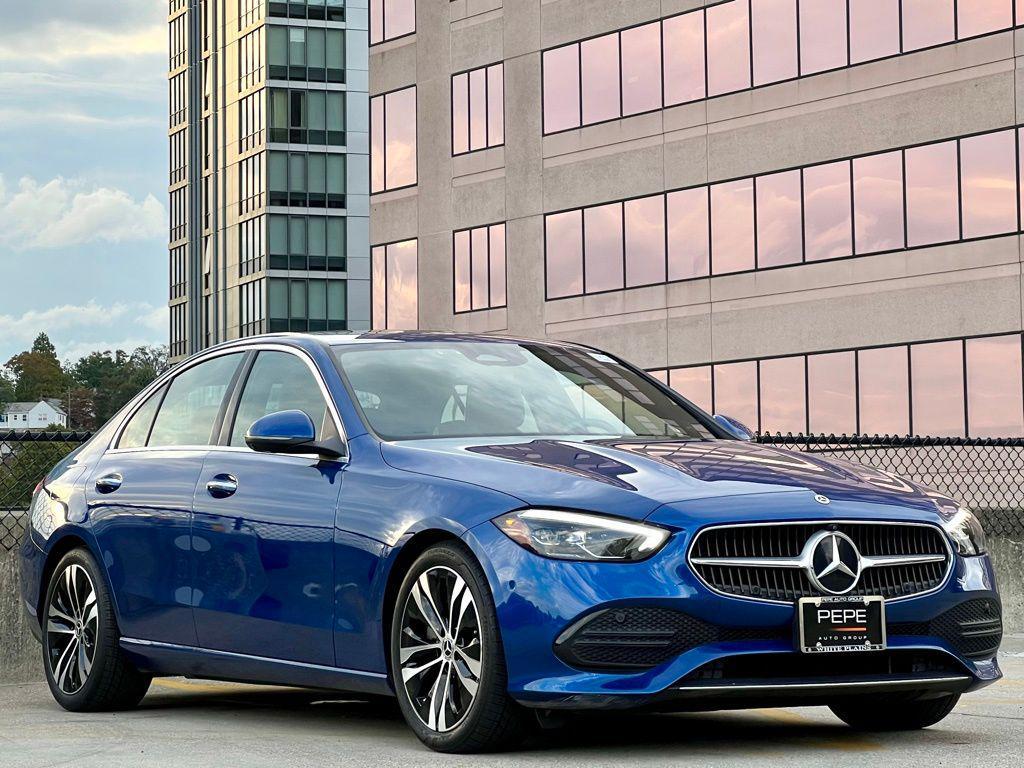 used 2022 Mercedes-Benz C-Class car, priced at $34,945