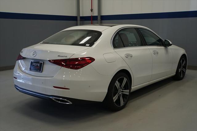 new 2025 Mercedes-Benz C-Class car, priced at $52,885