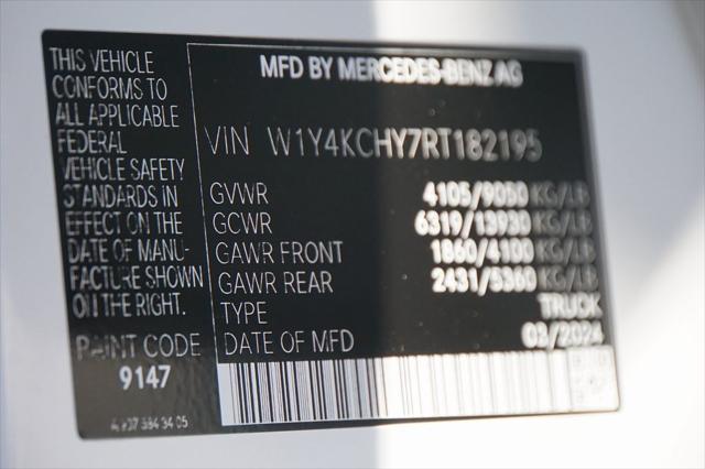 new 2024 Mercedes-Benz Sprinter 2500 car, priced at $95,965