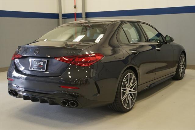 new 2025 Mercedes-Benz AMG C 43 car, priced at $74,095