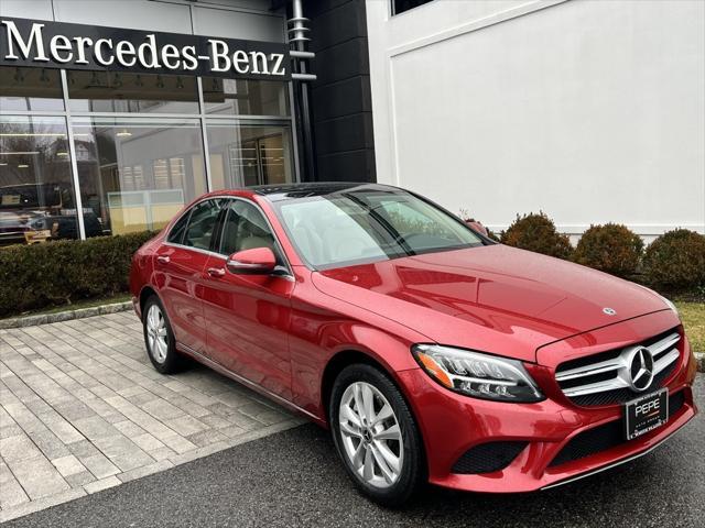 used 2020 Mercedes-Benz C-Class car, priced at $28,154