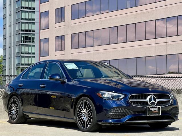 used 2022 Mercedes-Benz C-Class car, priced at $36,945
