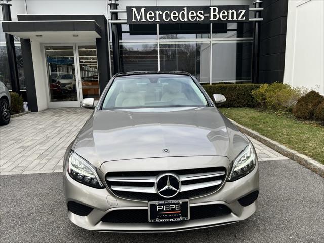 used 2021 Mercedes-Benz C-Class car, priced at $31,887