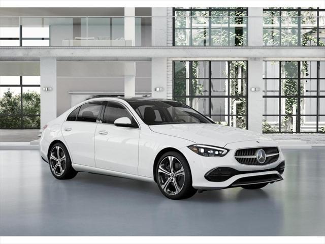 new 2025 Mercedes-Benz C-Class car, priced at $59,755