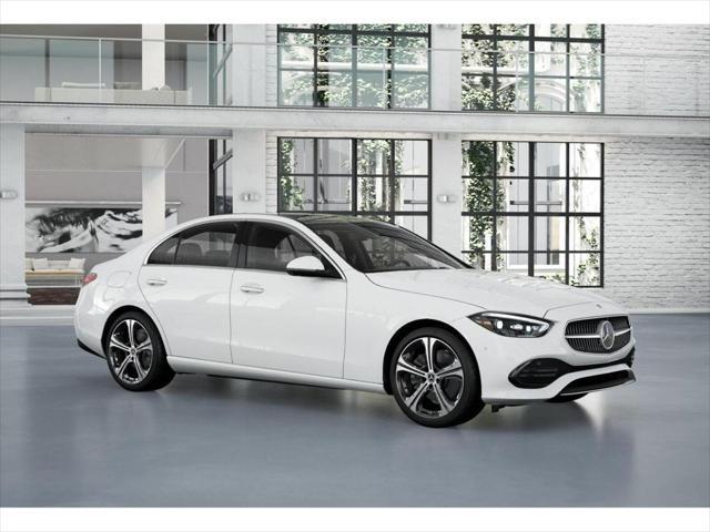 new 2025 Mercedes-Benz C-Class car, priced at $59,585