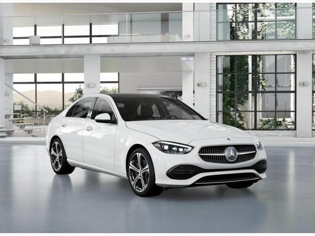 new 2025 Mercedes-Benz C-Class car, priced at $59,585