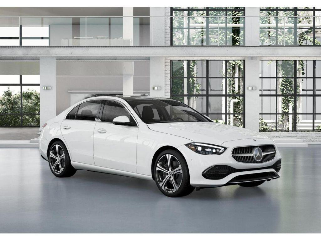 new 2025 Mercedes-Benz C-Class car, priced at $59,585