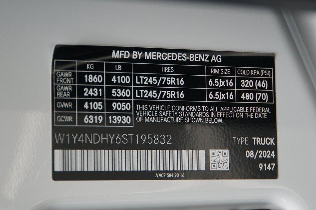 new 2025 Mercedes-Benz Sprinter 2500 car, priced at $73,041