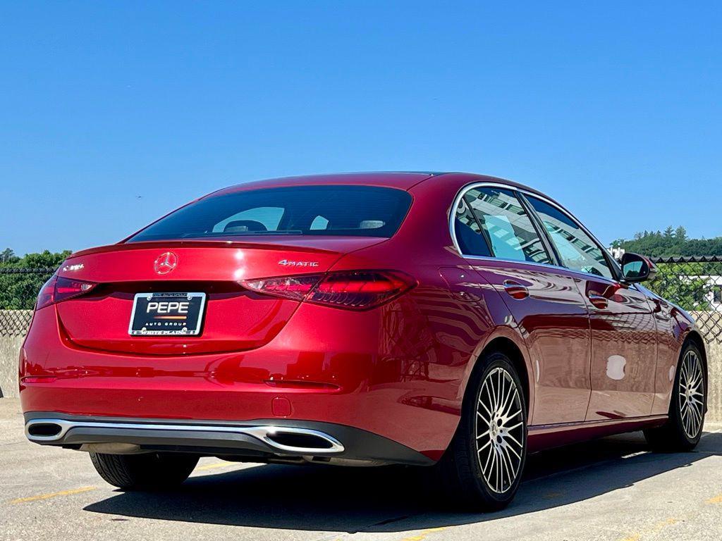 used 2023 Mercedes-Benz C-Class car, priced at $36,975