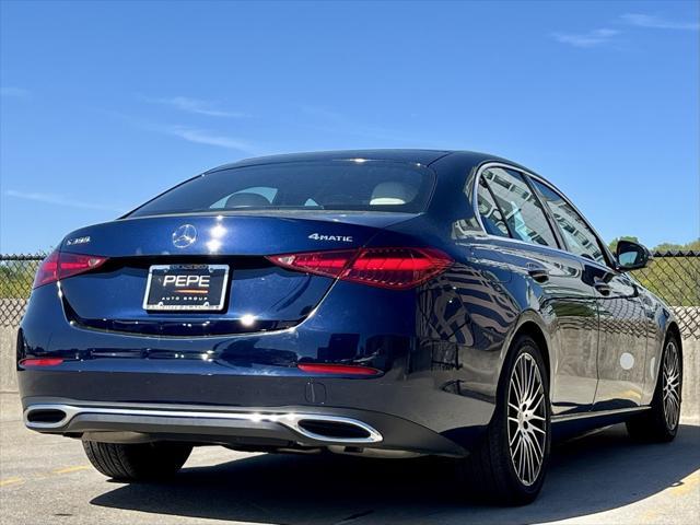 used 2023 Mercedes-Benz C-Class car, priced at $38,998