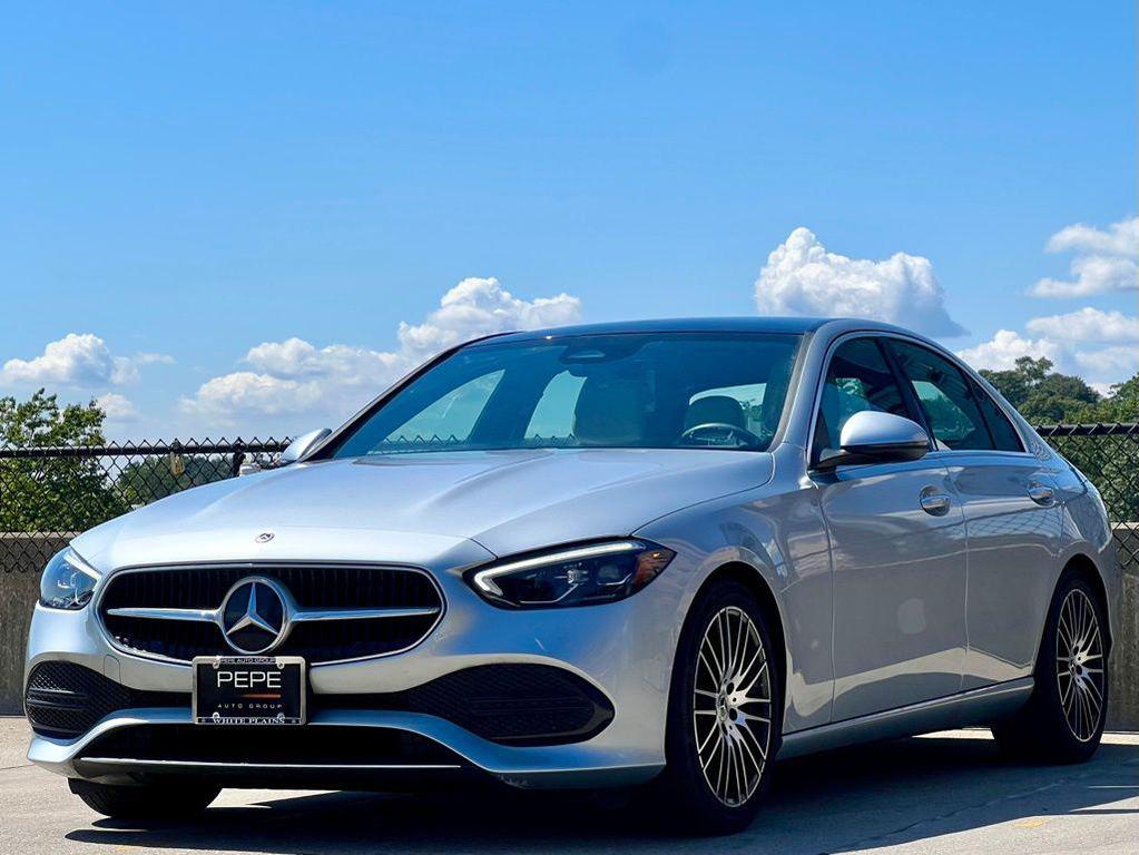 used 2022 Mercedes-Benz C-Class car, priced at $34,945