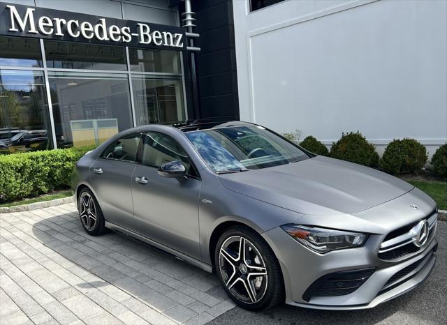 used 2021 Mercedes-Benz AMG CLA 35 car, priced at $39,998