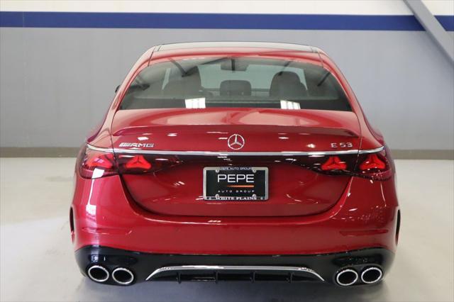 new 2025 Mercedes-Benz AMG E 53 car, priced at $101,910