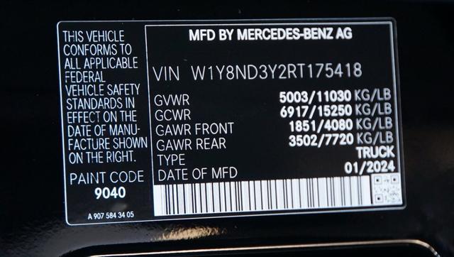 new 2024 Mercedes-Benz Sprinter 3500XD car, priced at $79,607