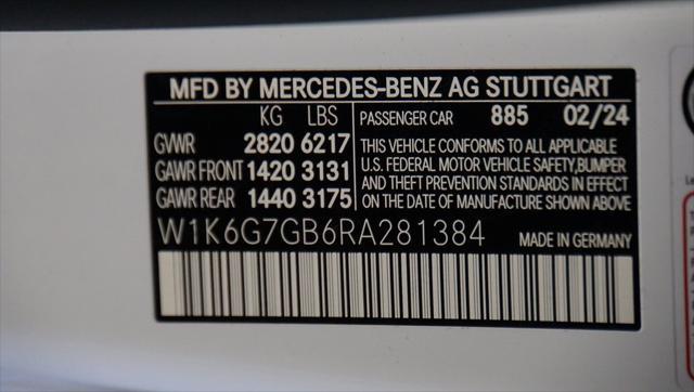 new 2024 Mercedes-Benz S-Class car, priced at $141,755