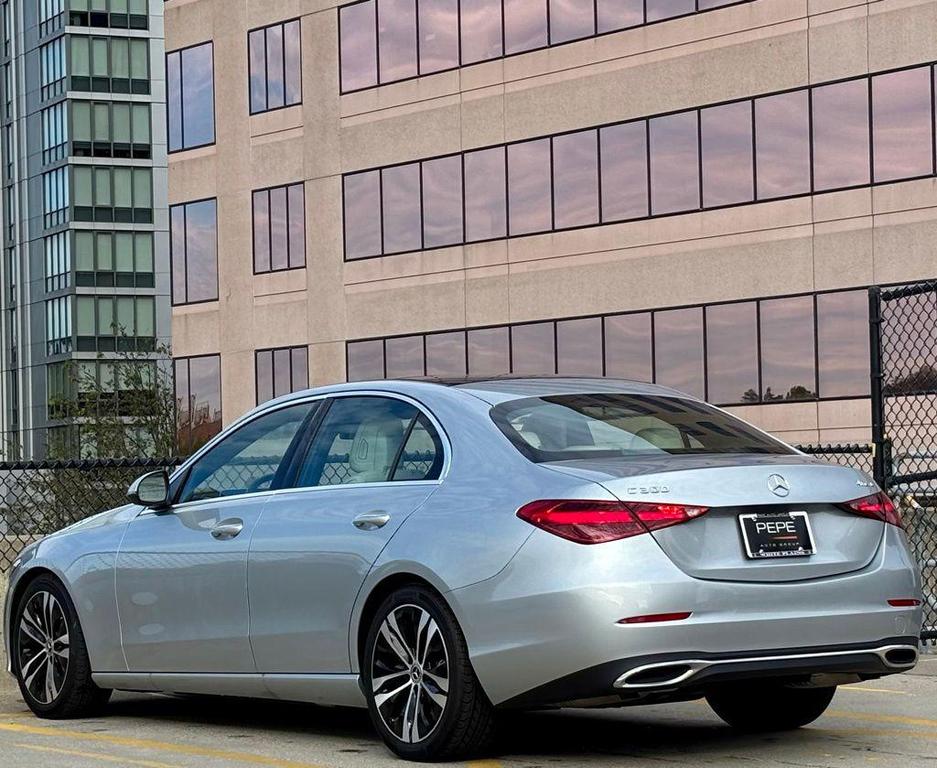 used 2022 Mercedes-Benz C-Class car, priced at $35,645