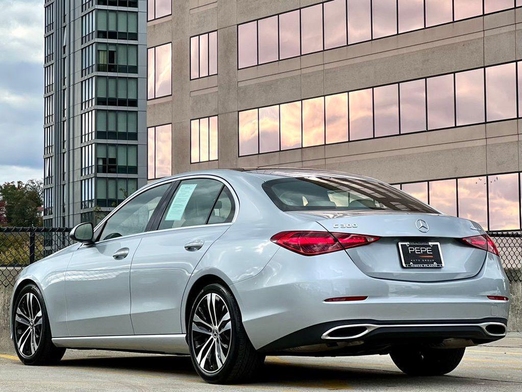 used 2022 Mercedes-Benz C-Class car, priced at $32,495