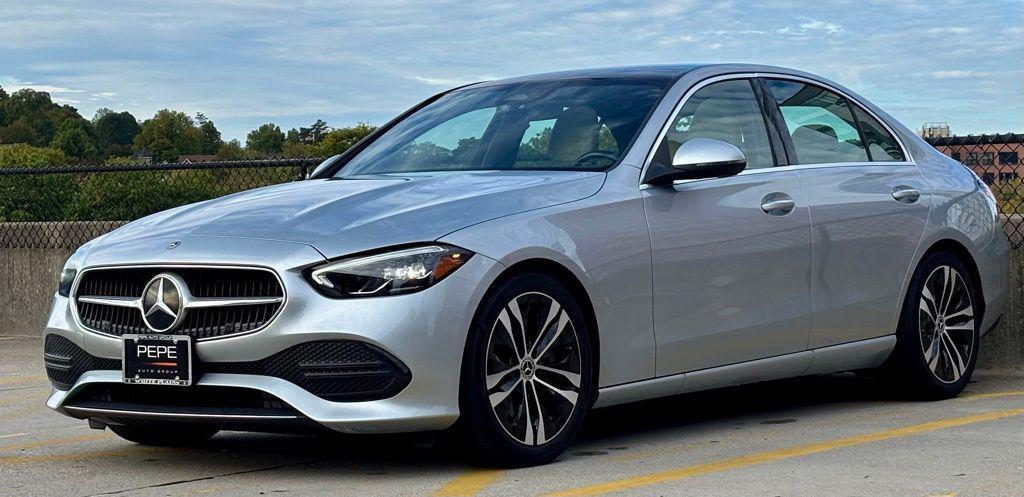 used 2022 Mercedes-Benz C-Class car, priced at $35,645
