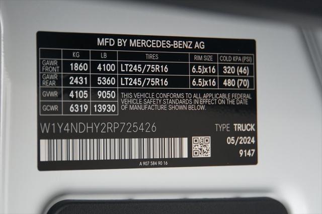 new 2024 Mercedes-Benz Sprinter 2500 car, priced at $71,420