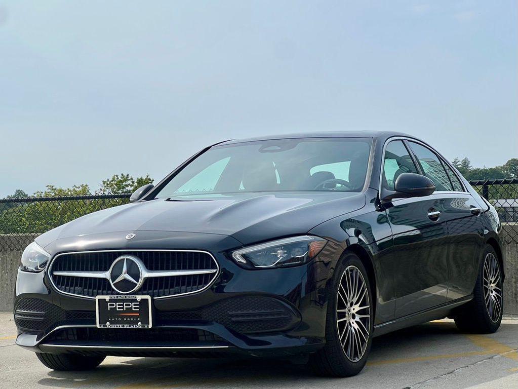 used 2022 Mercedes-Benz C-Class car, priced at $35,645