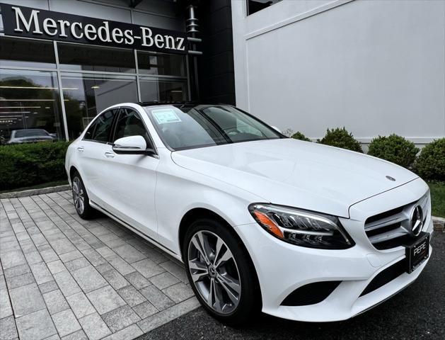 used 2021 Mercedes-Benz C-Class car, priced at $32,869
