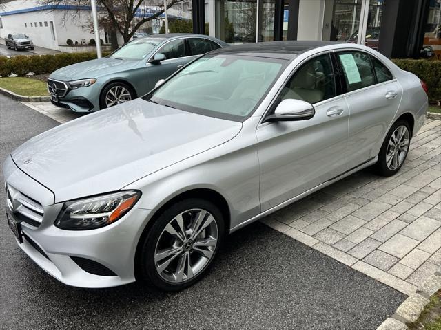 used 2021 Mercedes-Benz C-Class car, priced at $32,883