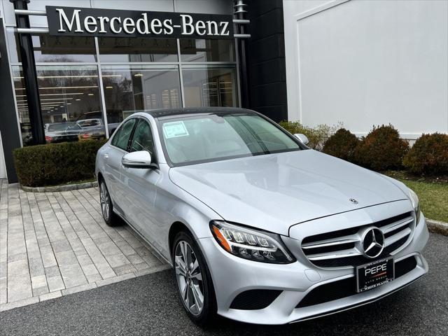 used 2021 Mercedes-Benz C-Class car, priced at $32,731