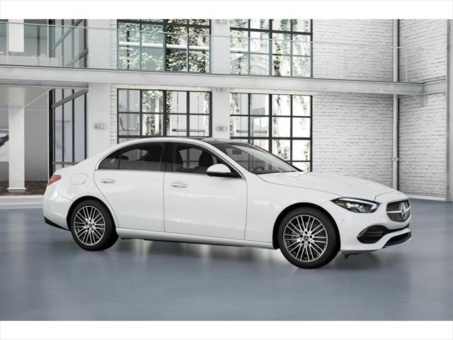 new 2025 Mercedes-Benz C-Class car, priced at $55,485