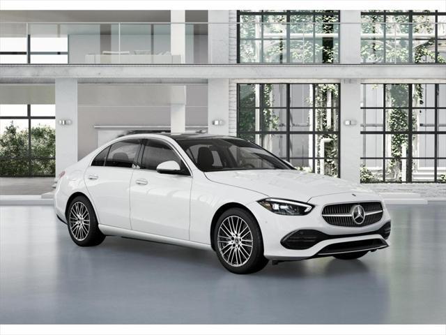 new 2025 Mercedes-Benz C-Class car, priced at $55,485