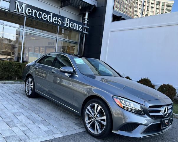 used 2021 Mercedes-Benz C-Class car, priced at $31,998