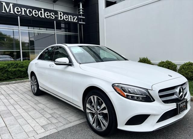used 2021 Mercedes-Benz C-Class car, priced at $35,847