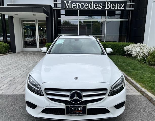 used 2021 Mercedes-Benz C-Class car, priced at $36,357