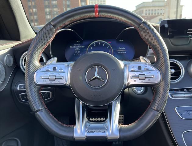 used 2021 Mercedes-Benz AMG C 43 car, priced at $49,304