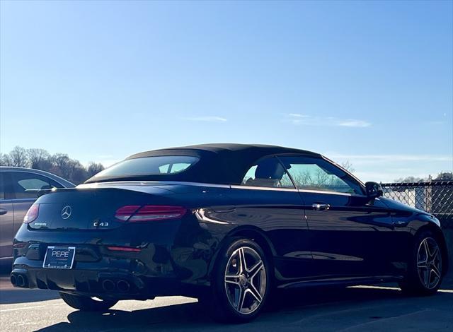 used 2021 Mercedes-Benz AMG C 43 car, priced at $46,998